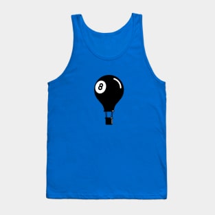 Billiard 8 ball Hot Air Balloon Tank Top